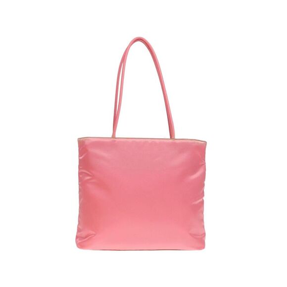 Pre Loved Prada Tote Bag Nylon Style Women Pink - Picture 3 of 8